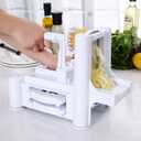 3 Blade Vegetable Spiral Slicer Strongest Veggie Pasta Spaghetti Sala Maker for Carrot Cucumber Cabbage Potato Tomato Apple Pear