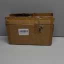 1Pack Heavy Duty Fence 6inch Gate Wheel with Brake, 360 Degree Rotation, Spring Shock Absorbing, Black, Rubber & Metal, 500LB Capacity