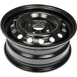 Dorman 939-111 15 X 6 In. Steel Wheel Compatible with Select Nissan Models, Black, Stock