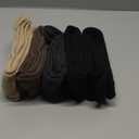 We Fleece 5 Pairs Warm Knee High Socks for Women-Thermal Cotton Socks for Hiking,Work,Winter,Gifts (One Size, 5pack Black/Grey/Brown/Beige/Black)