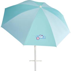Old Bahama Bay 8ft Large Beach Umbrella for Sand with Heavy Duty Sand Anchor, UPF 50+ UV Protection & Tilt, Wind-Resistant Portable Sun Shade Parasols with Carry Bag for Patio Garden Pool Backyard