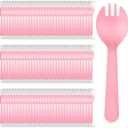 Small pink sporks