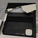 Wallet Case for iPhone 15 Compatible with Magsafe, 2-in-1 PU Leather Flip RFID Blocking Card Holder Stand Shockproof Magnetic Detachable Cover for iPhone 15 Case 6.1", Black