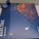 Bedsure Heated Blanket Throw Blanket - Fast Heating Electric Blanket, Soft Flannel Heated Throw with 4 Time Settings, 6 Heating Settings, Warm Gifts for Grandma (50x60 inches, Olive Green)