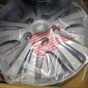 Custom Accessories 4-Pack 15" SGT-5 Wheel Covers, Replacement Hubcaps for Cars, Trucks, SUVs Silver/Chrome, Pack of 4