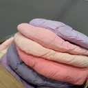 Tinideya 24 Pcs Round Floor Cushions Floor Pillows Meditation Seat Pillows Flexible Seating for Adults Kids, Chair Cushions for Classroom, Nursery, Living Room, Yoga(Medium 15.7 Inch, Pink-Purple)