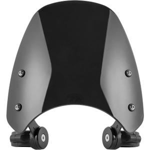 Motorcycle Front Windscreen Windshield for Triumph Bonneville Bobber 2017 2018 2019 2020 2021 2022 2023 2024 Morden Headlight Flyscreen Fairing Deflector Protector (Smoke)