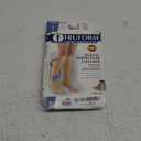 Truform 15-20 mmHg Compression Stockings for Men and Women, Knee High Length, Closed Toe, Beige, Large