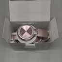 AILIHEN C8 Wired Headphones with Mic & Volume Control - Noise Isolating On-Ear Headphones for Girls School, Plug in Corded 3.5mm Headsets for Chromebook Laptop Computer PC Tablets Travel (Rose Gold) (Medium)