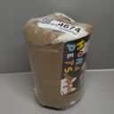 Mora Pets Dog Crate Pad Kennel Bed Crate Mat for Small Dogs Washable Cute Star Pet Bed for Dog Cage Ultra Soft Flat Puppy Cat Kitten Pillow Cushion for Sleeping Anti-Slip Brown 24 x 18