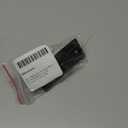 Deltana Bbs333u19 Rectangular Contemporary Bell Button, Black