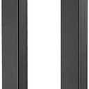 TOGU TG-6013 1200mm/48 inches Square/Rectangle Shape Stainless Steel Push Pull Door Handle for Solid Wood, Timber, Glass and Steel Doors, Full Matte Black Finish
