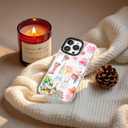 for iPhone 15 Pro Case, Floral Celebration Collage with You Got This, Military-Grade Drop Protection, Party Soft Slim TPU Protective Cover with Camera Protection for Women & Girls (ItalianBeach)