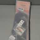 SEIKEA Cheer Ponytail Hair Piece, 16" Straight Cheerleader Hairpiece Ponytail Extension for Cheerleader Competition, Dance, Black Brown with Dark Brown Highlights