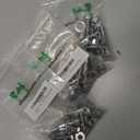 3 x (10 Sets) 1/4"-20 x 1 Stainless Steel Hex Head Screws Bolts, Nuts, Flat & Lock Washers, 18-8 (304) S/S, Fully Threaded