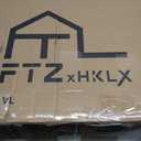 FTZxHKLX Desktop Bookshelf, 37.4" Wood Desk Hutch for Computer Desk, 37.4" W x 9.84" D x 29.14" H