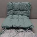 POMIU Rocking Chair Cushions Sets Indoor Office & Dining Chairs (Aqua Blue)