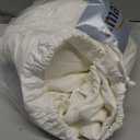 Organic King Fitted Sheet Only Deep Pocket - 100% Organic Cotton Sheets with Soft Breathable 500 Thread Count Sateen Weave GOTS & Fairtrade Certified - Fitted Bed Sheets Only (Natural, King)