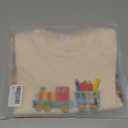 Toddler Boy Back to School Outfit First Day of School Shirt+Striped Shorts Summer Clothes Set (4-5T, Colorful)