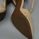 DREAM PAIRS Women's Oppointed-Lacey Pointed Toe Ankle Strap High Heel Stiletto Pumps Wedding Dress Shoes (8, Nude/Nubuck)