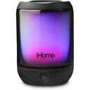 iHome Waterproof Bluetooth Speaker with Color Changing Lights, Portable and Rechargeable