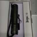 WUBEN L3 Tactical Rechargeable Flashlights, 3000 High Lumen LED Tail Switch Flash Light 4800mAh Dual-Way USB C Charging 7 Light Mode, IP68 Pocket Flashlight for Home, Emergency, Outdoor, Camping (Green)