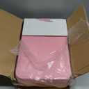 LA MIERE 1000P Disposable Tray Liners, Dental Tray Covers for Size B, Medical Tray Paper, Single Use Paper Sheets, Pink