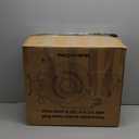 AYURA Retractable Garden Hose Reel 100 ft x 1/2 inch with Pro Metal Shaft, Heavy Duty Automatic Garden Hose Reels with Kink-Free Rewind and Lock at Any Length, Wall Mount Water Hose Reel for Outside (Green)