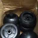 Lawn Mower Anti Scalp Deck Wheel Kit Set of 6 Compatible with Cub Cadet, John Deere, MTD & More Work with 38" 40" 46" 50" & More decks Replace# 753-04856A, 734-3058, 174873