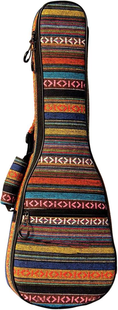 Tosnail 21 Inch Heavy Duty Ukulele Cases, Soft Ukulele Padded Bag with Shoulder Strap and Accessory Pocket for Soprano