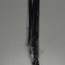 Black Tension Curtain Rod 28 to 48 Inch Spring Rod No Drilling Adjustable Shower Curtain Rod for Windows, Bathrooms, Closet, Kitchen