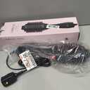 Hair Dryer Brush Blow Dryer Brush in One, Upgraded 4 in 1 Hair Dryer and Styler Volumizer with Negative Ion Anti-frizz Ceramic Titanium Barrel Hot Air Hair Straightener Brush