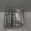 Coffee Syrup Rack (4 Bottle Capacity)Coffee Syrup Organizer for Coffee Bar,Kitchen.Small Wine Rack for Bar,Family,Storage for Syrup, Wine, Dressing