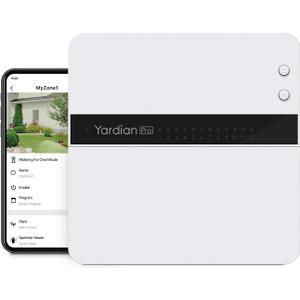 Aeon Matrix Yardian Pro Smart Sprinkler Controller 6 Zone - Control Buttons, Apple HomeKit, Alexa, Google Assistant and Home Assistant Compatible, Enhanced Wi-Fi, RJ45, Level VI Worldwide Power Supply