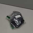 Yvette Front Closure High Support Sports Bras for Women Double Straps Plus Size Sports Bra with Sewn in Pads (4X-Large Plus, Black)