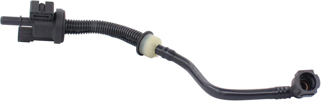 NewYall EVAP Vapor Canister Purge Solenoid Valve w/Fuel Vapour Tube Hose for Ford Mustang 2.3 2015-2023 FR3Z-9G297-H FR3Z-9G297-A