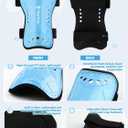Hryrbay Kids Soccer Shin Guards and Socks Toddler Soccer Shin Pads Protective Defender Gear for Boys Girls Ages 3-15 Great for Training, Matches, Inspired by The World Cup