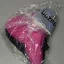 Zacro Bike Seat Cushion - Padded Gel Bike Seat Cover for Men & Women, Padding Bicycle Saddle fit with Peloton/Spin Stationary Exercise/Mountain Road Cycling Bike (Wide, Pink)