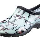 Sloggers Women's Waterproof Rain and Garden Shoe with Comfort Insole, Cow-abella Mint, Size 8