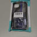 DJSOK Case for iPhone 14 Plus,Luxury Pattern Design Shockproof Rugged Cover,Cases for Man Woman-US Police Blue American Flag