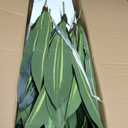 Artificial Dracaena Tree 5FT with White Tall Planter - Faux Tree Tall Fake Floor Plant in Pot-Artificial Plants Indoor for Home Office Living Room Dcor (Dracaena 5ft)