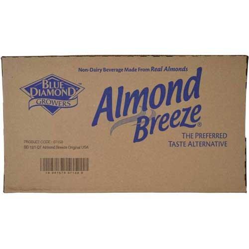Almond Breeze Original Beverage, 32 Ounce -- 12 per case,  Best By: Jul 15 2025