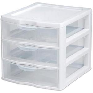 Sterilite 20738006 Art Furniture and Storage, White - 2 Pack