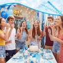 32 Pcs Shark Themed Bubbles Wands Cute Bubbles Party Favors for Adult Summer Activity Animal Birthday Party Goodie Bag Stuffers Gifts Wedding Supplies
