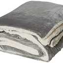 Alpine Fleece Oversized Mink Sherpa OS Gray