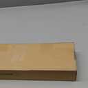 Picture Ledge Shelf, Solid Pine Wood Floating Shelves Set of 2, 24 Inches Nursery Book Shelves for Toys Storage, Kids Bookshelf Wall Mounted for Living Room Bedroom Decor Books Photo Frames, Walnut