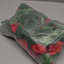 OWPFJG 2 Pack (16FT) Artificial Rose Vine Fake Flowers Garland Hanging Silk Rose Ivy Plants Vine for Mother's Day Wedding Arch Party Garden Wall Aesthetic Art Dcor (Red)