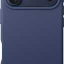 JETech Liquid Silicone Case for iPhone 17 Pro 6.3-Inch, Silky Soft Touch Full-Body Protection, Anti-Scratch Shockproof Phone Cover with Microfiber Lining (Dark Blue)