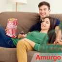 500 Pieces Paper Popcorn Bags, 1 oz Bags Individual Servings for Machine Maker Cart Supplies, Small Mini Pop Corn Bag Bulk Carnival Party