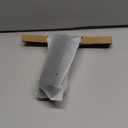 dancemoon JustHang Shower Squeegee for Glass Doors, All-One-Piece Silicone with Built-in Hook Design for Easy Hanging, Household Window Mirror Squeegee for Bathroom, Glass, Kitchen, Tile Wall, Car (Classic Black)